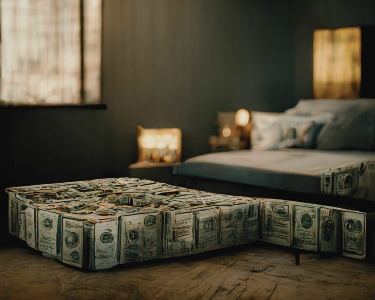 bilde av å tjene penger mens du sover